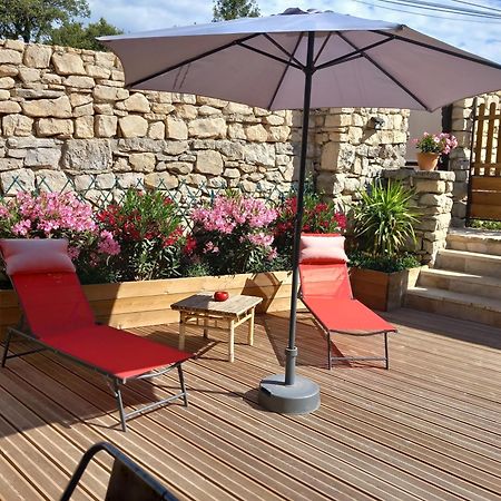 Chez Daniele Chambre Avec Jacuzzi Et Terrasse Privee Murs (Vaucluse) Exterior foto