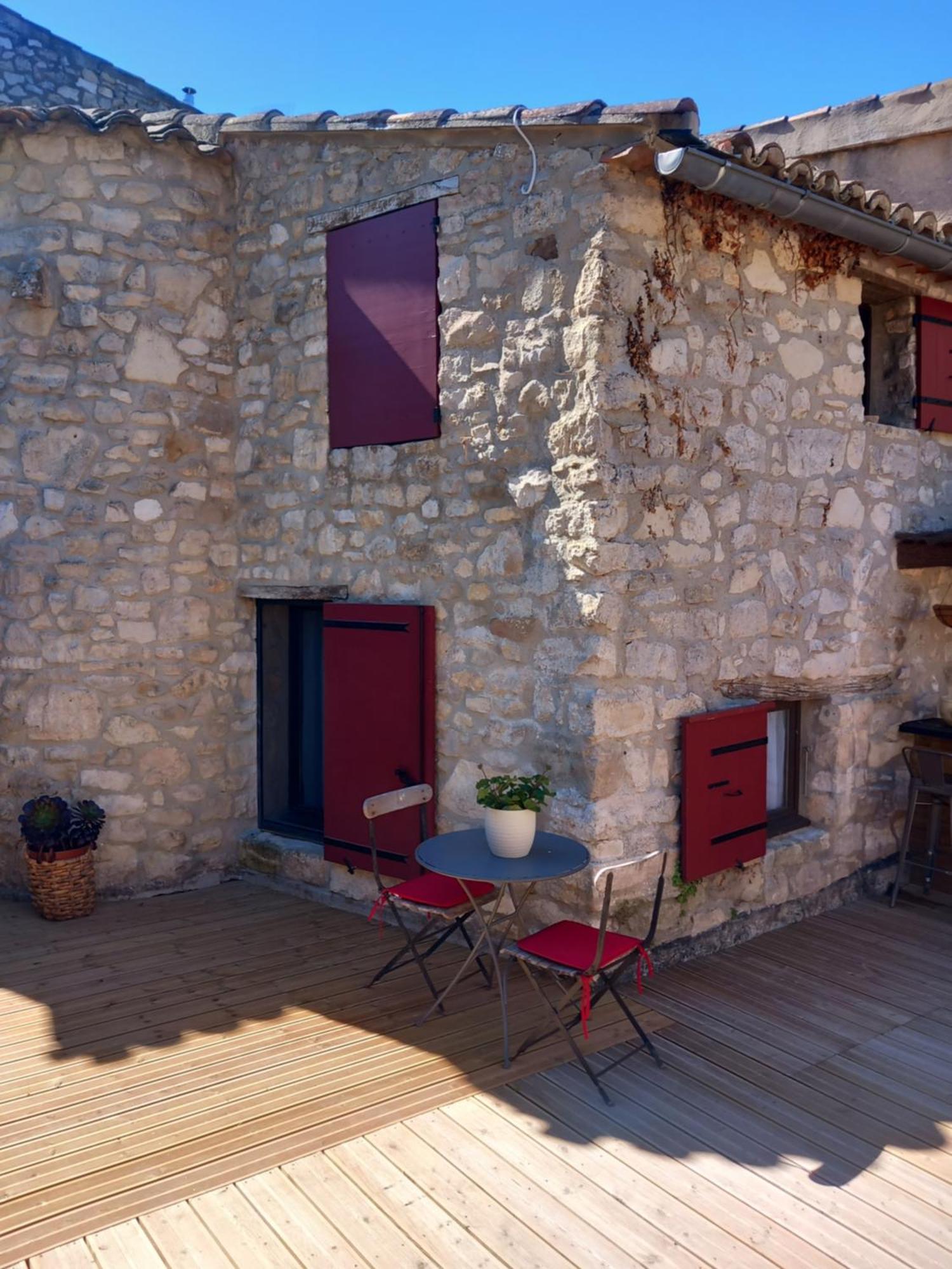 Chez Daniele Chambre Avec Jacuzzi Et Terrasse Privee Murs (Vaucluse) Exterior foto